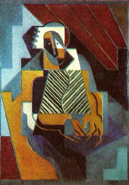 Juan Gris skotskan oil painting image